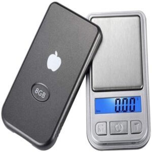 Ipod Görünümlü Hassas Cep Terazisi Tartı 200 G Kapasite 0.01 Hassasiyet