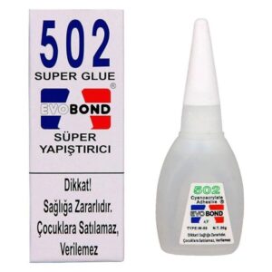 EvoBond 502 Japon Yapıştırıcısı Süper Glue 20 Gr