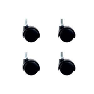 Küçük Plastik Vidalı Teker - 40 MM HKS102 - 4 Adet