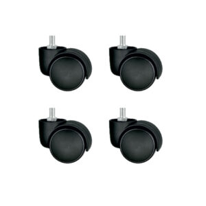 Bürosit Plastik Vidalı Teker - 50MM HKS152 - 4 Adet