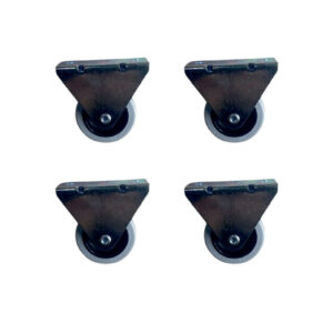 Furç Sabit Teker - 20x50 - Gri HKS180 - 4 Adet