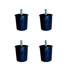 Baza Plastik Ayak - 58MM - Siyah M.8 HKS276 - 4 Adet