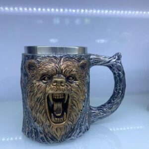 Ayı Çelik Kupa Bardak Kod 230027