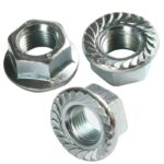 Altıköşe Flanşlı Somun M6 - 100 Adet