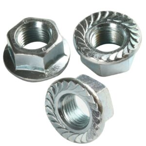 Altıköşe Flanşlı Somun M6 - 10 Adet