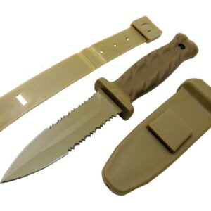 Gerber Knives S30V Haki Bıçağı 22cm - Testere Detaylı, Kılıflı