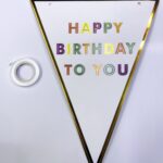 Happy Birthday To You Flama Bayrak Süs