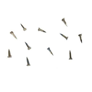 Klips, Menteşe, Ayağı Çivisi 7mm Çelik - Nikel 100gr