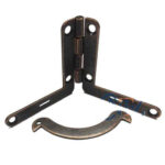 Makaslı Menteşe - 16x36x76mm, Oksit, 100 Adet