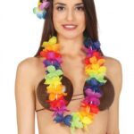 Rengarenk Hawaii Boyun Çelengi Partisi Kolyesi 1 Adet
