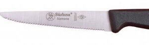61004LZ - Sürmene Lazerli, Tırtıklı Sebze Bıçağı 9,5cm