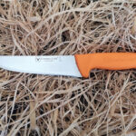 Sürmene Cumhur Çelik 61120 Kasap Kurban Bıçağı, 16,5 cm, Kaymaz Sap