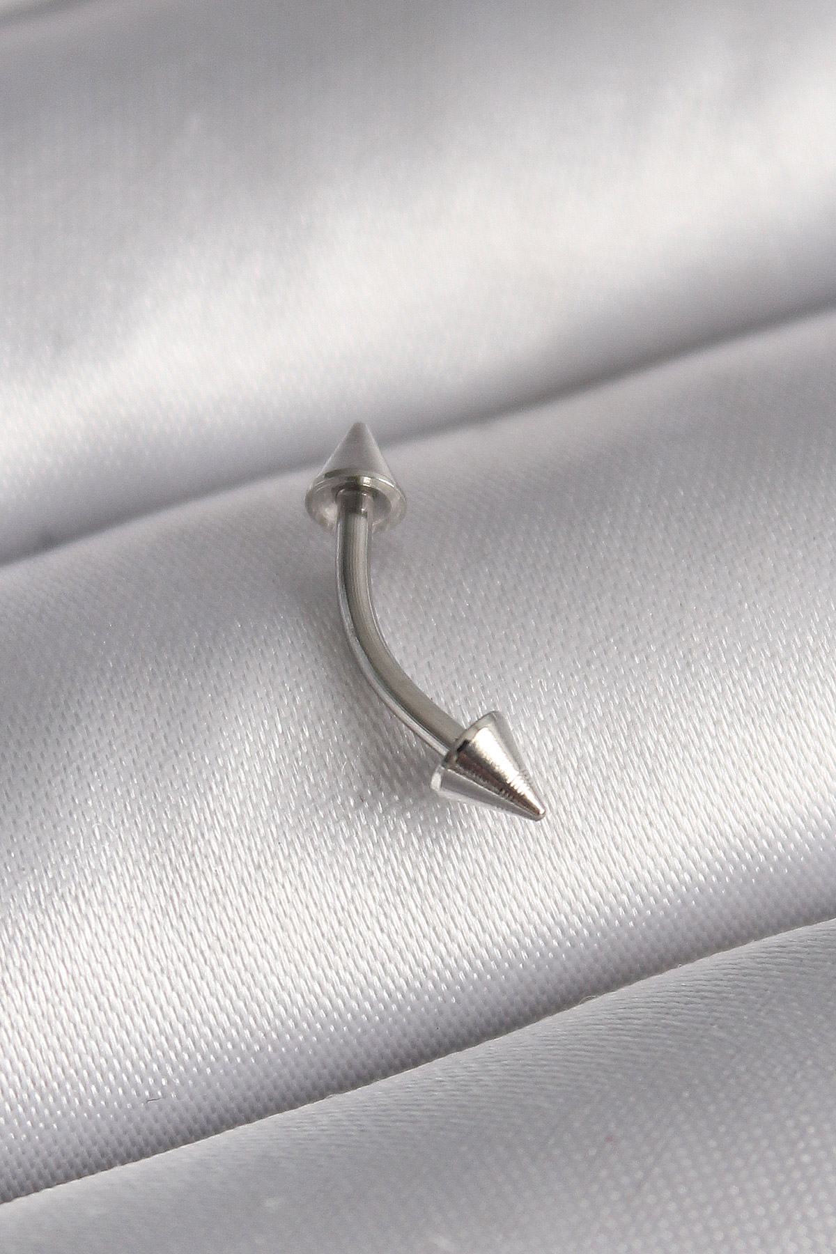 316L Çelik Gümüş Renk Çivi Model Piercing TJ-PR1364