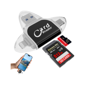 ZR670 Card Reader 4 İn 1 Otg