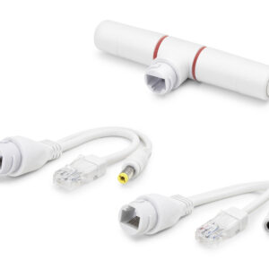 Poe Combiner Mux 2 In 1 Rj45 Veri + Güç Birleştirici Adaptör - Beyaz HDX5550