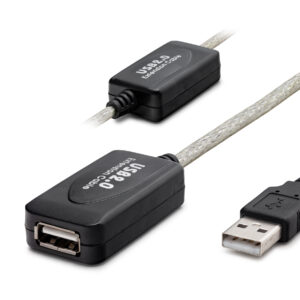 Usb Uzatma Kablosu 20 M - Silver Siyah HDX7515
