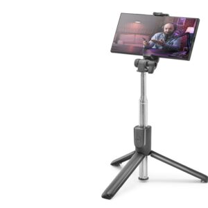 Telefon Tripodu Ve Selfie Çubuğu Seti Bluetooth 5.0 Kumandalı 67 Cm - Siyah ND1039