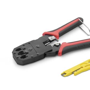 Rj45 8P8C Network Sıkma Pensesi Kırmızı TK154