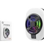 Manyetik Telefon Soğutucu Fan Rgb Isı Göstergeli Beyaz TL16