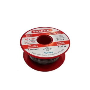 60/40 Lehim Teli 100 gr 1,00 mm (Sn:60 / Pb:40)