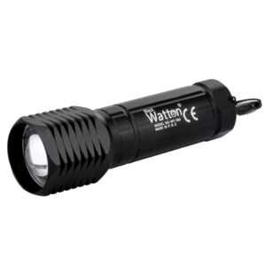 Mini Profesyonel Zoomlu LED El Feneri Şarjlı Güçlü Işık Yüksek Performans WT-094