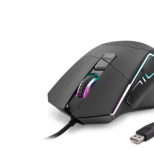 Shooter Mouse 6400 Dpi Rgb - Si̇yah G330