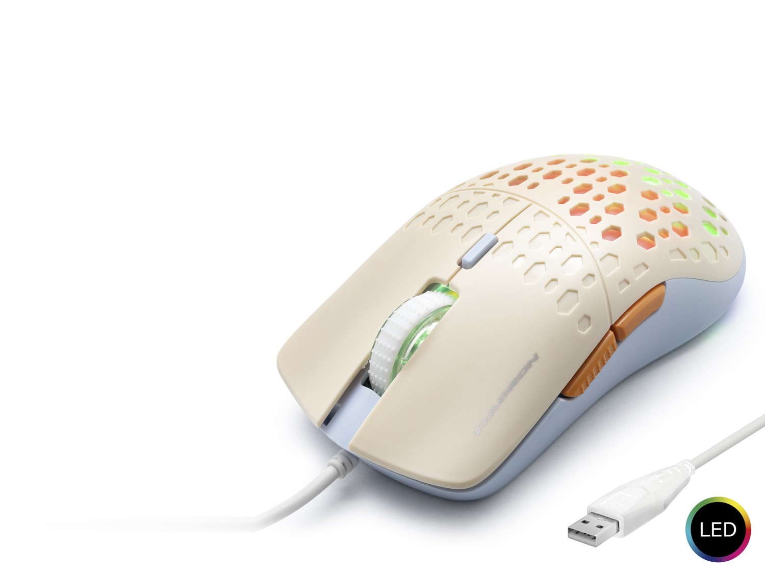 G360 Mouse 3600 Dpi Led - Beyaz