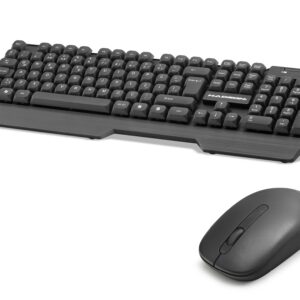 Kablosuz Klavye Ve Mouse Seti - Siyah HD844