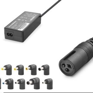 15-24V 90W Universal Laptop Adaptörü - 10 Farklı Uç - Tüm Markalarla Uyumlu - Siyah HD8887