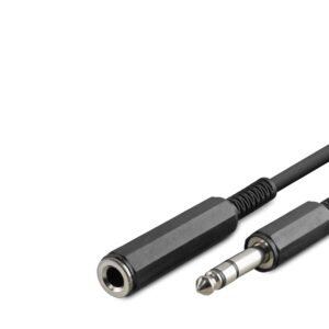 6.35Mm Gitar Uzatma Kablosu 1.5 M - Siyah HDX1050