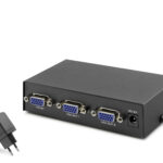 Vga Splitter 1 In 2 Out 200 Mhz - Siyah HDX1277