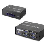 Vga Switch 4 In 1 Out 54 Mhz - Siyah HDX1329