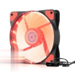Kasa Fanı Led 12 Cm - Siyah HDX1520