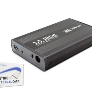 3.5 Inç Sata Hdd Harici Disk Kutusu Usb 3.0 - Siyah HDX1756
