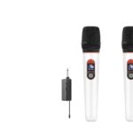 Profesyonel Kablosuz Uhf 2 Mikrofonlu Set 6.35 Mm - Beyaz HDX2791B