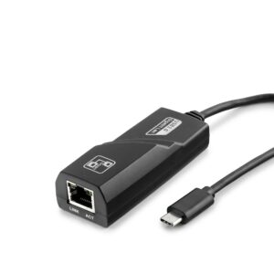 Type-C Usb Ethernet Adaptör 10/100 Mbps - Siyah HDX5275