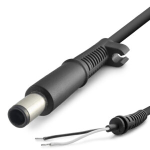 Laptop Adaptör Dc Jack Kablosu 200W 7.4 X 5.0 Mm Uyumlu 1.2 M - Siyah HDX5576