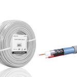 Cctv Kablo Mini Coax Eco Cca 2X0.50 Mm 100 M - Gri HDX5580-100