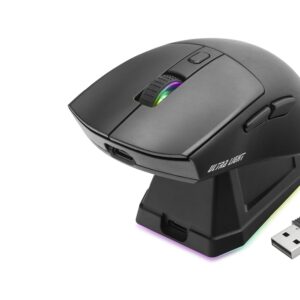 Kablosuz Rgb Mouse Şarj Standlı - Siyah MF1215B