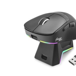 Kablosuz Rgb Mouse Şarj Standlı - Siyah MF1216B