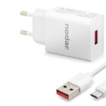 Micro Usb Hızlı Şarj Seti 12W 2.4A Usb Adaptörlü - Beyaz ND1004