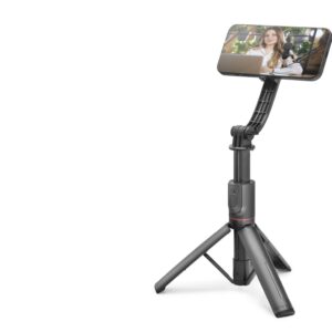 Telefon Tripodu Ve Selfie Çubuğu Seti Manyetik Bluetooth Kumandalı 105 Cm - Siyah ND1048
