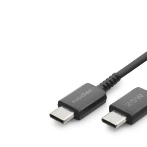 Type-C Şarj Ve Data Kablosu 25W 1 M - Siyah ND1101