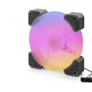 Kasa Fanı Rgb 12 Cm - Siyah ND2660