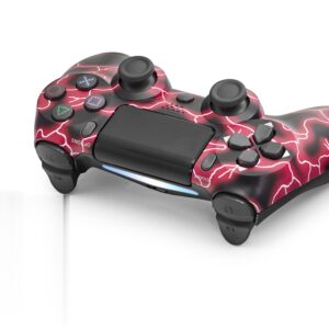 Gamepad Ps4 Uyumlu - Kırmızı Siyah ND400P
