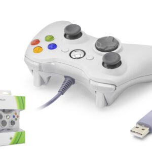Gamepad Pc Xbox 360 Uyumlu Kablolu - Beyaz ND506W