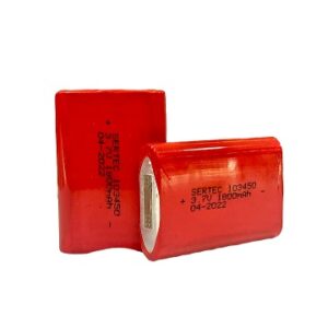 103450 Li-ion 3.7V 1800mAh Prizmatik Şarjlı Pil