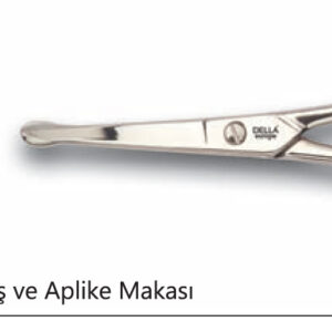 Rose Europe Aplike ve Nakış Makası Kıvrık Küt Uçlu No:4 10,16 CM