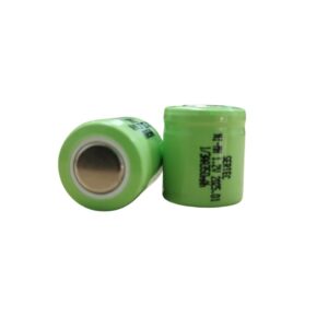 1.2V 350 Mah - 1/3AA - Ni-MH Şarjlı Pil - (Başsız / Flat Head)