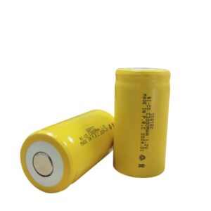 1.2V 3000 Mah - C Orta Boy - Ni-CD Şarjlı Pil - (Başsız / Flat Head)